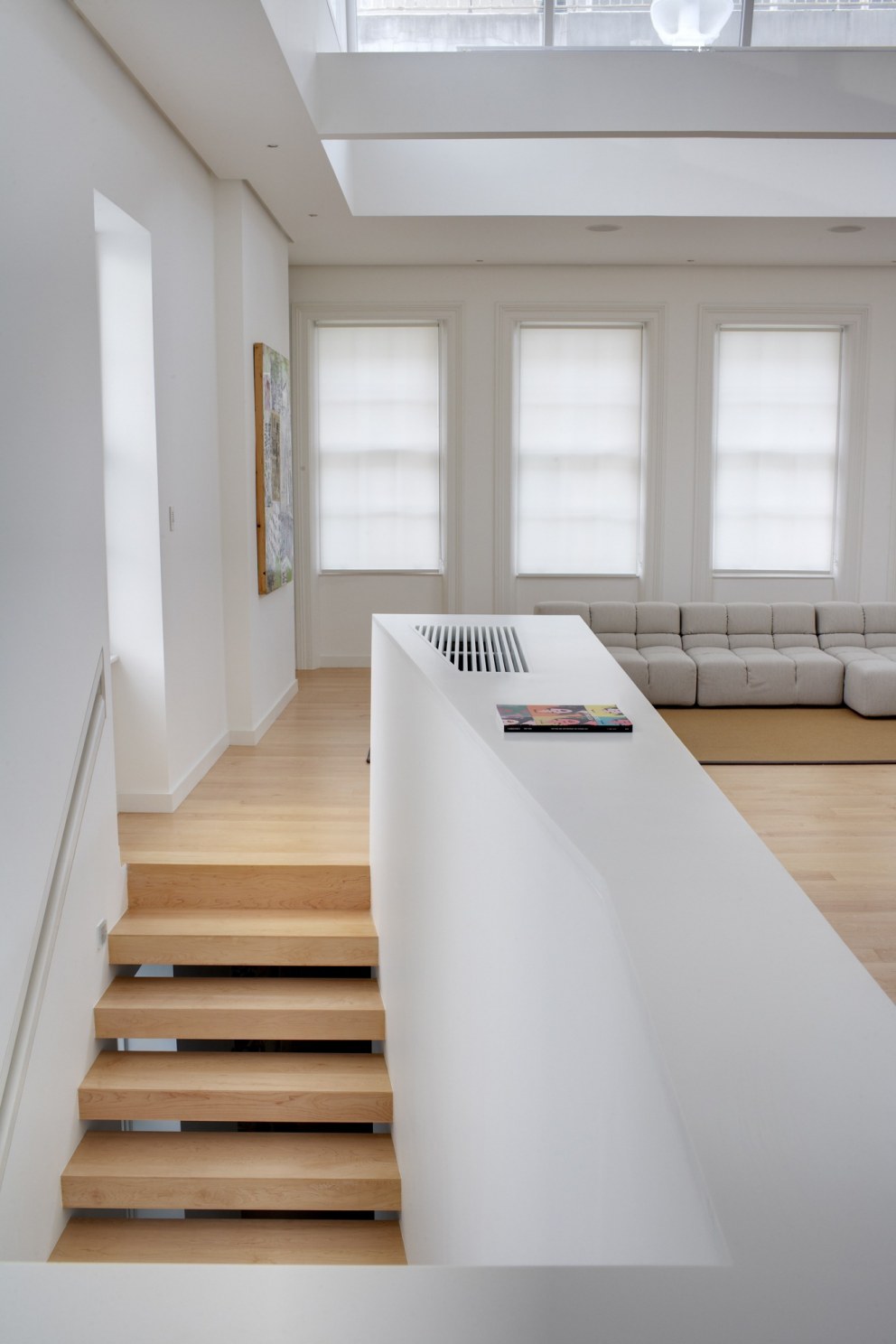 Uxbridge Street | Staircase and Sitting Room | Interior Designers